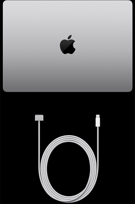 14-инчов MacBook Pro и USB‑C към MagSafe 3 кабел