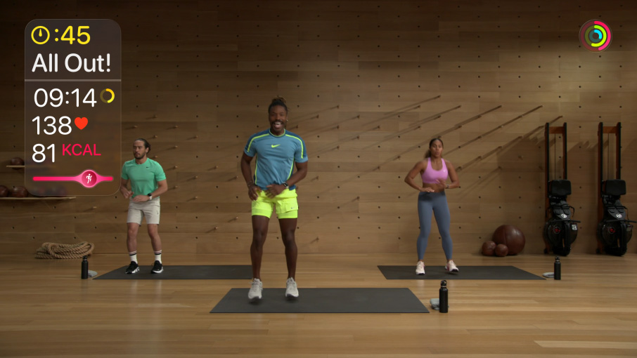 Apple Fitness+ 體能訓練的影片