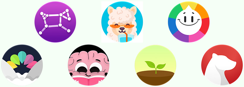 App Store educational app icons