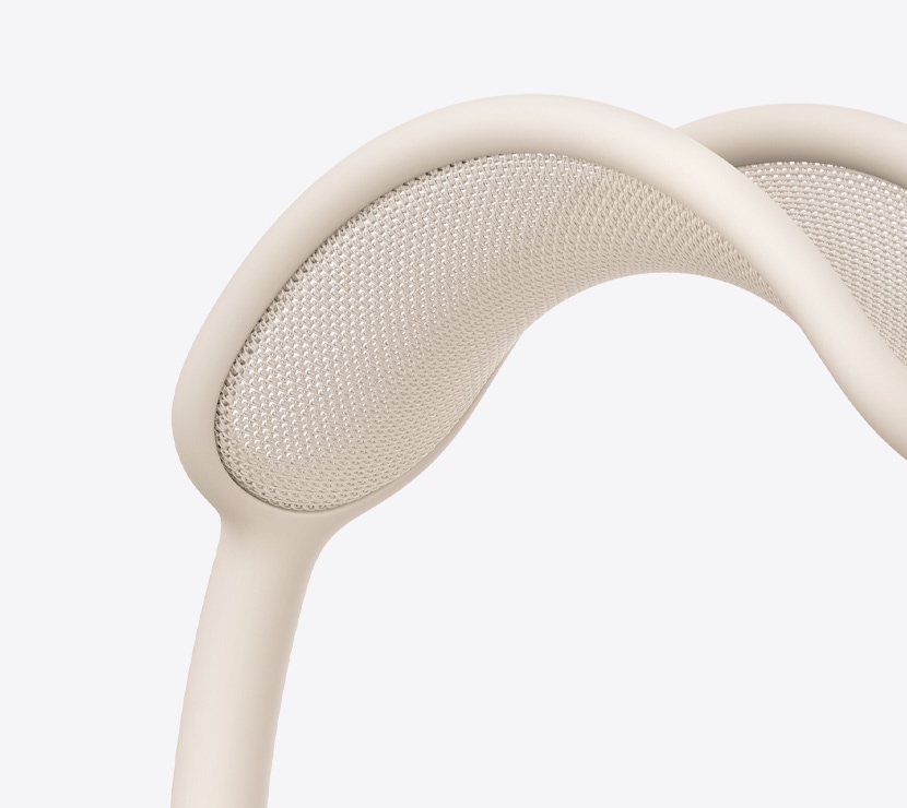 AirPods Max 2 austiņas zvaigžņu krāsā, sietveida auduma arkas detaļa