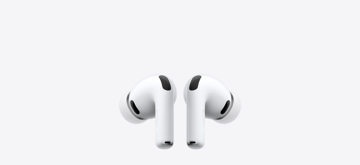 AirPods Pro 3, безжични слушалки, бял цвят, силиконови накрайници